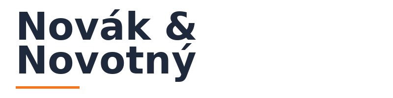 Novák a Novotný logo